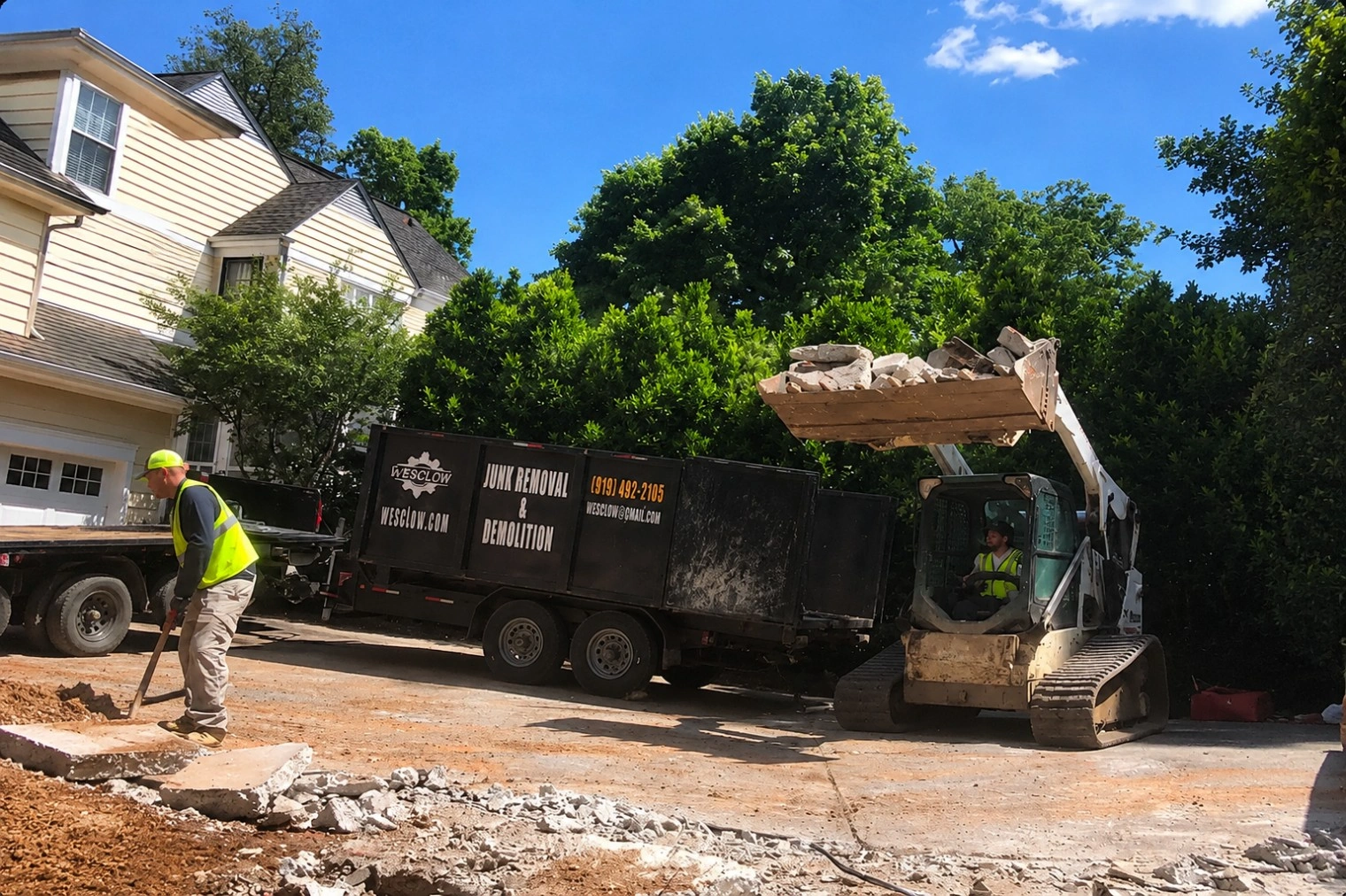 Wesclow Demolition Contractor | Concrete Removal Contractors in Raleigh Explained